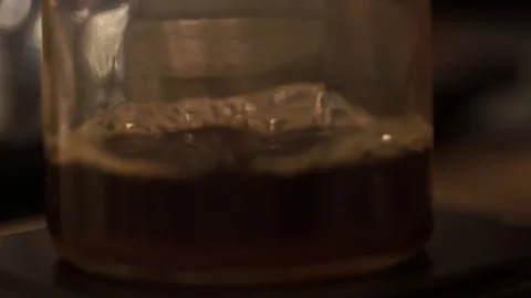 Close up view of coffee drip Stock Footage 259794301