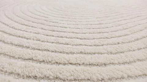 Close up view of a cream colored textile surface with soft raised conce.. Fotos Stock