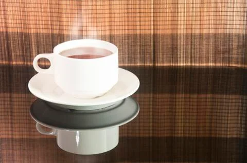 Close Up View Of A Cup Of Tea Stock Photos
