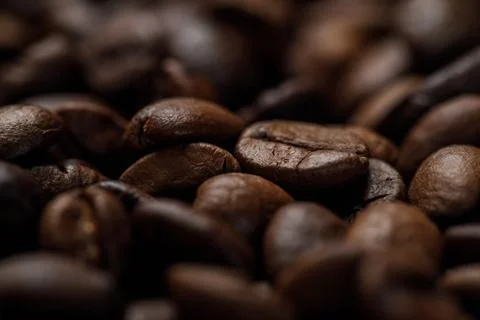 Close view delicious fresh coffee Stock Photos