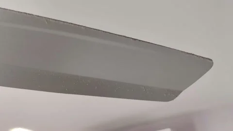 Close-up view of the dusty ceiling fan. 動画素材 233499790