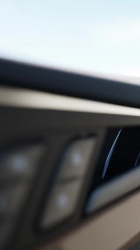 Close view of equipment with buttons in a modern setting during daylight Stock Footage 337971080