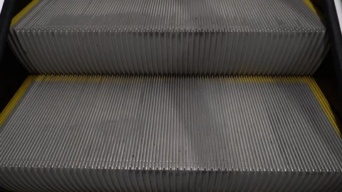 Close-view Of An Escalator 스톡 동영상 122700499