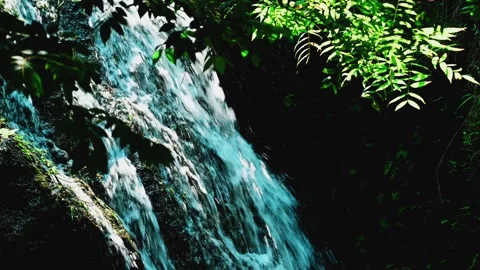 Close view of falls 스톡 동영상 347506625