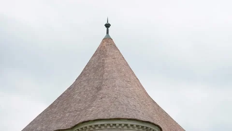 Close up view of famous Devil's Tower in Slovenia Stock Footage 220603681