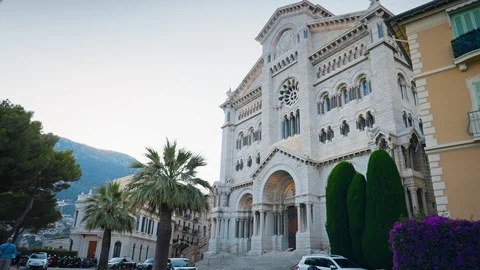 Close up view to famous Saint Nicholas Cathedral. Stock Footage 93760029