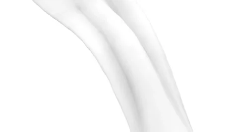 Close-up view of flowing milk (FULL HD) Video stock 36571521