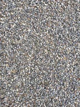 Close-up view of footpath with pebbles. Stock Photos