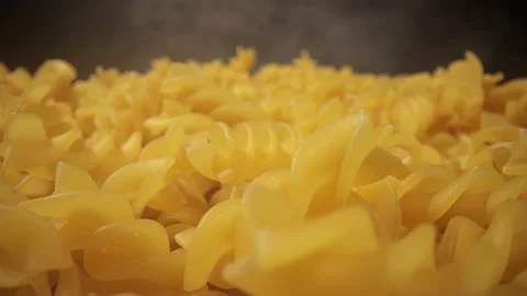 Close up view on fresh pasta - ready to cook 스톡 동영상 151216232