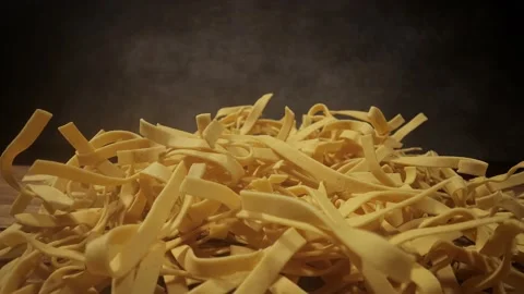 Close up view on fresh pasta - ready to cook 動画素材 151218425