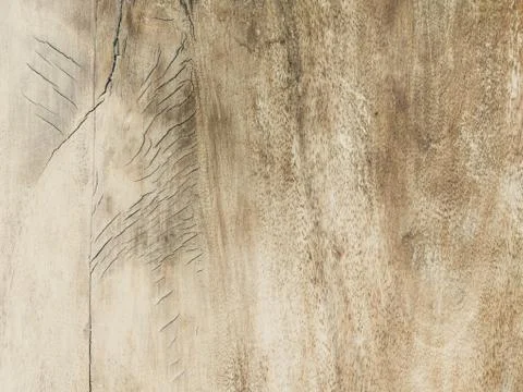 Close view of full frame shot light beige-brown-gray wooden board background Stock Photos