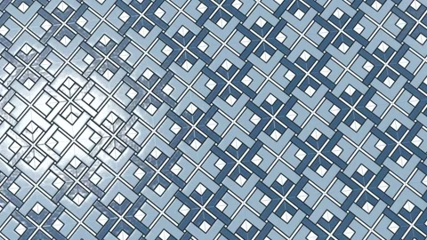 Close-up view of geometric tile Stock Footage 262727559