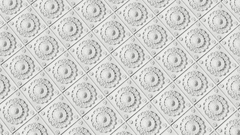Close-up view of geometric tile Stock Footage 262728183