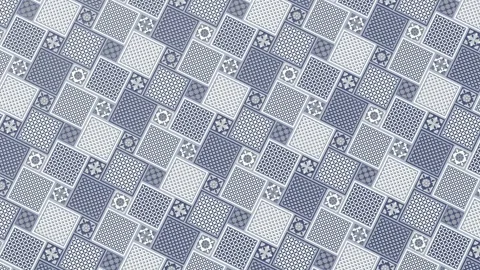 Close-up view of geometric tile Stock Footage 262743817