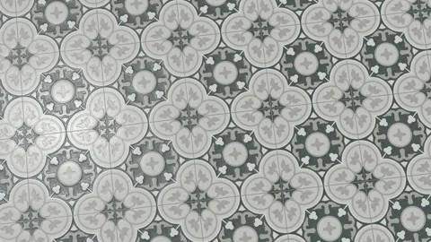 Close-up view of geometric tile Stock Footage 262744448