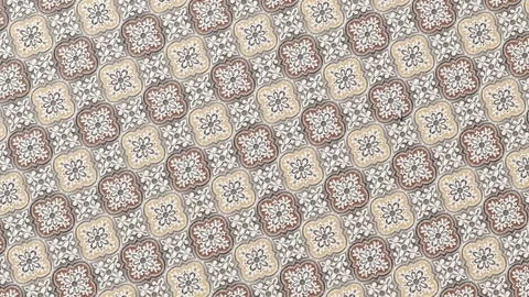 Close-up view of geometric tile Stock Footage 264209436