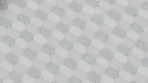 Close-up view of geometric tile Stock Footage 265528413