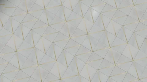 Close-up view of geometric tile Stock Footage 265546478