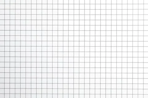 Close-up view of a grid pattern with black lines on white background Stock Photos