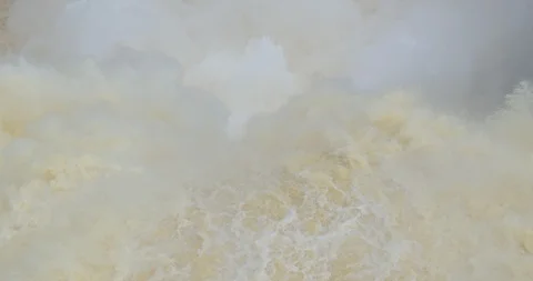 Close up view of intense water current Stock Footage 115095466