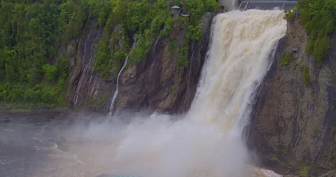 Close up view of intense water current Stock Footage 115096225