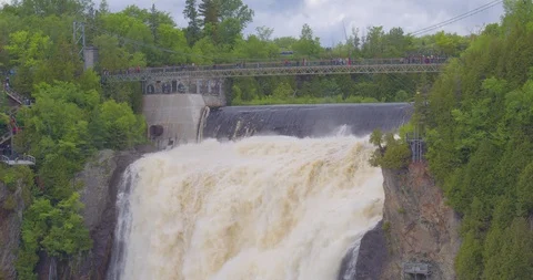Close up view of intense water current Stock Footage 115097113