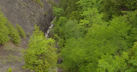 Close up view of intense water current Stock Footage 115097267