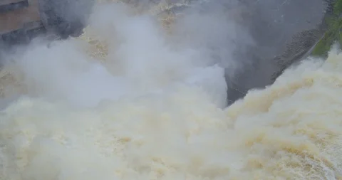 Close up view of intense water current Stock Footage 115098140