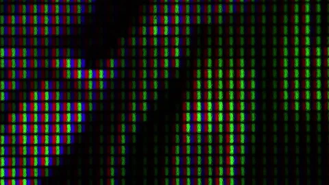 Close up view of IPS LCD screen pixels texture. Stock Footage 291883115