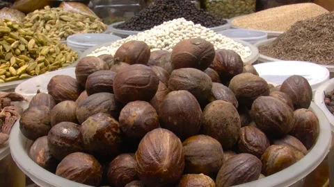 Close Up View of Large Black Pepper Stock Footage 321465540