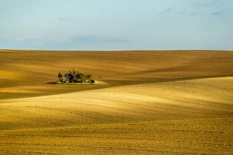 A close-up view of the large screws securing the train tracks during a sunny  Stock-Fotos