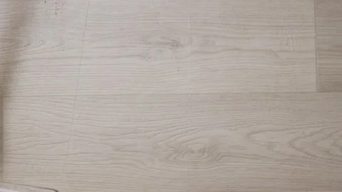 Close-up view of light wood grain texture for flooring and interior design Stock Footage 339070504