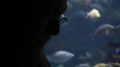 Close view of a man checking out the pixel clarity of his hand phone Stock Footage 36160851