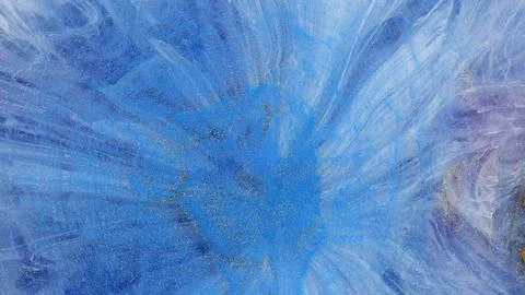 Close-up view of mixing alcohol ink with epoxy resin in different colors Stock Photos