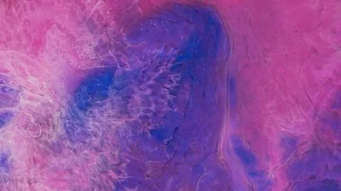 Close-up view of mixing alcohol inks in vibrant colors Stock Illustration