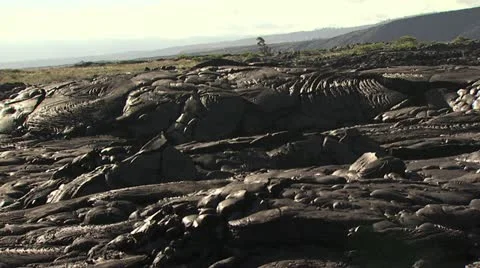 Close Up View of Molten Lava 2 Stock-Footage 19284884