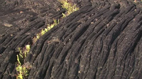 Close Up View of Molten Lava 3 Video stock 19284360