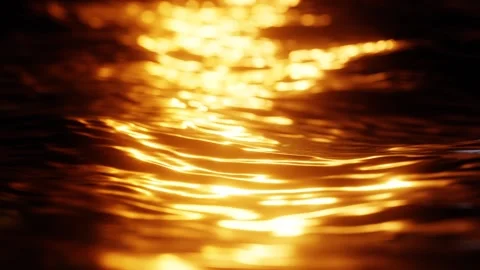 Close-up view of night ocean waves in slow motion, seamless loop background Stock Footage 274471720