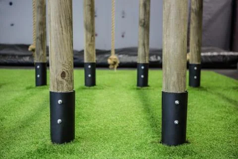 Close up view of parallel bars Stock Photos