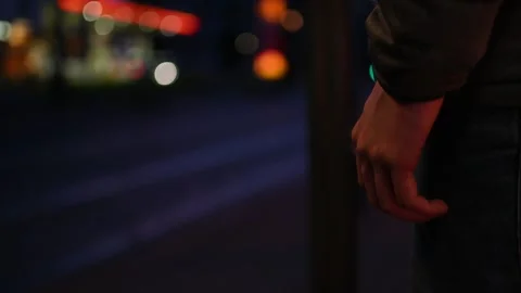 Close view of person's hand Stock Footage 266803813