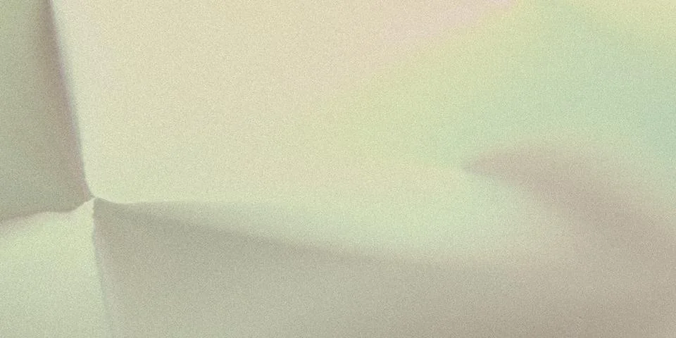 Close-up view of a plain corner wall junction with light shading Stock Illustration