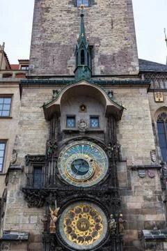 Close up view of Prague Astronomical Clock, Prague, Czech Republic Photos
