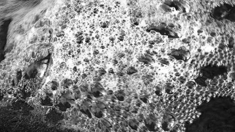 Close-Up View Of A Rapid Stream Of Flowing Water. Stock Footage 320264019