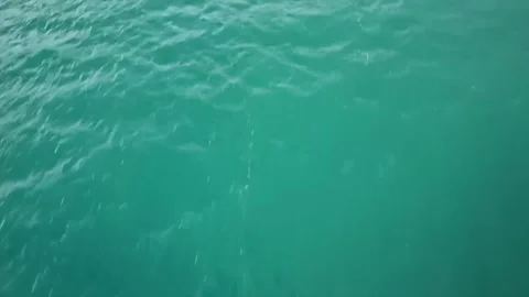 Close Up View of Rippling Turquoise Water in a High Altitude Lake Tibet Stock Footage 339305572