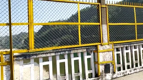 Close up view of river from bridge. Stock Footage 141483186