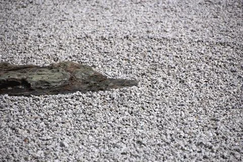 Close view of a rock with diffuse lighting. Ideal to represent the idea of .. Foto stock