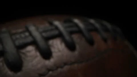 Close-up view of rugby ball 動画素材 165992636