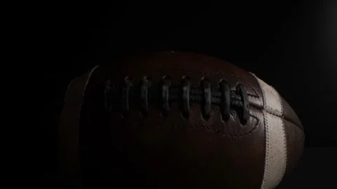 Close-up view of rugby ball Stock Footage 166512279