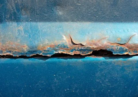 Close view of rusting car Stock Photos