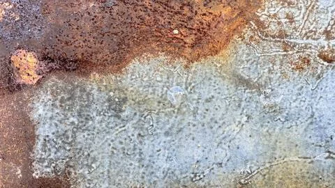 Close up view of rusty metal texture background Stock Photos